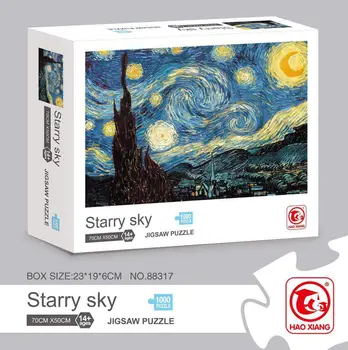 

Starry Sky Jigsaw Puzzle 1000 Pcs for Adults Home Office Decor