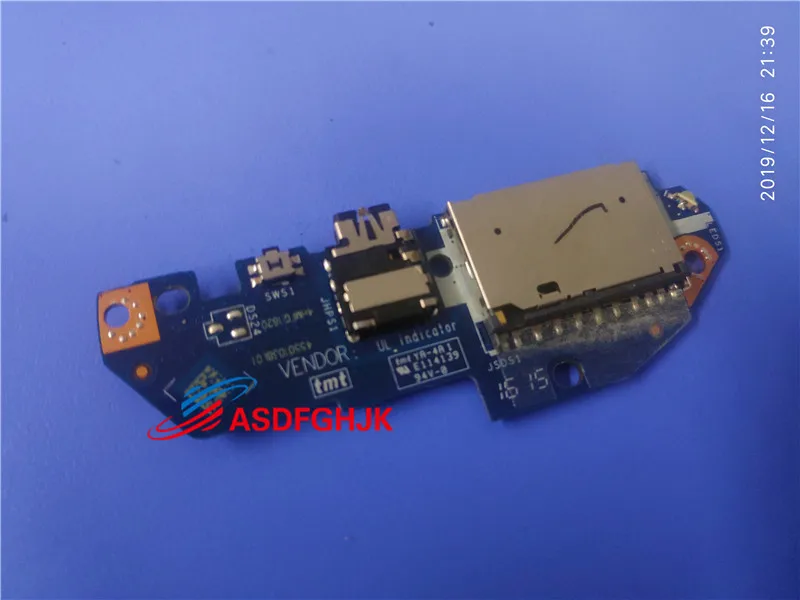  Original For Lenovo YOGA 710 SD Card Reader Audio Board LS-D471P 100% Perfect work