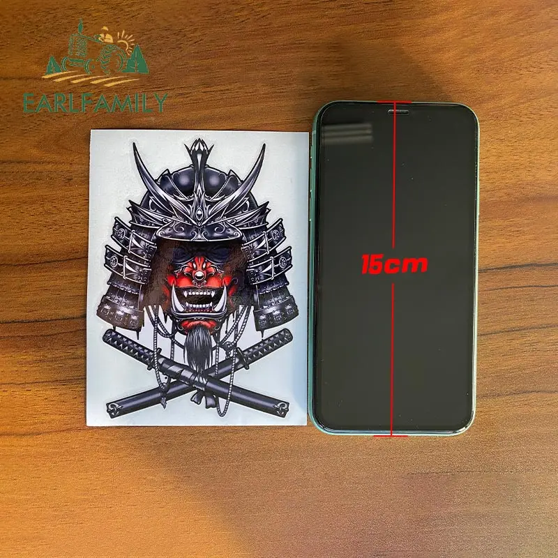 EARLFAMILY 13cm For Samurai Monster Car Stickers Car Accessories Decal Diesel Sticker Waterproof For JDM VAN RV Decoration