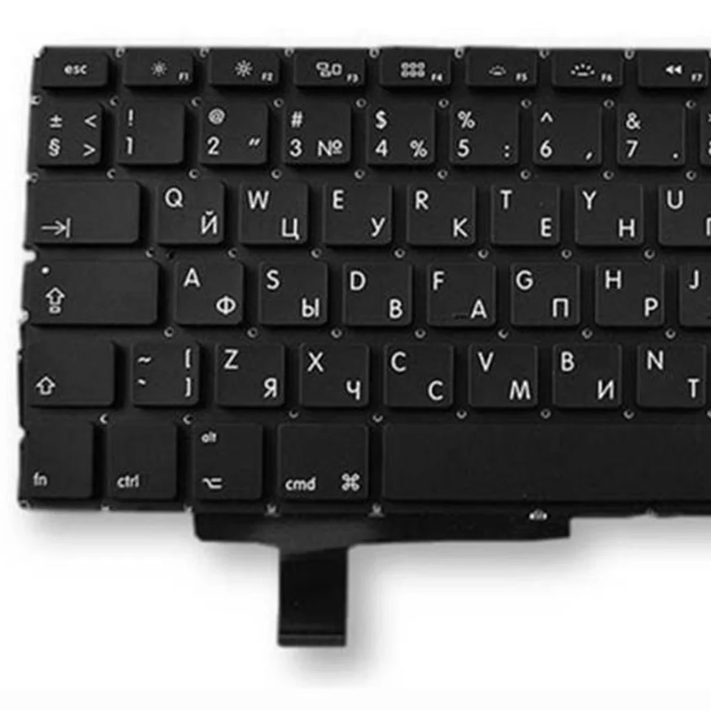 Русский RU Макет ноутбука Keyobard Замена для Apple MacBook Pro 1" A1297 2009 2010 2011 клавиатура Новинка