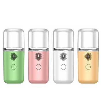 

30ML Mini Nano Facial Sprayer USB Nebulizer Face Steamer Humidifier Hydrating Anti-aging Wrinkle Women Beauty Skin Care Tools
