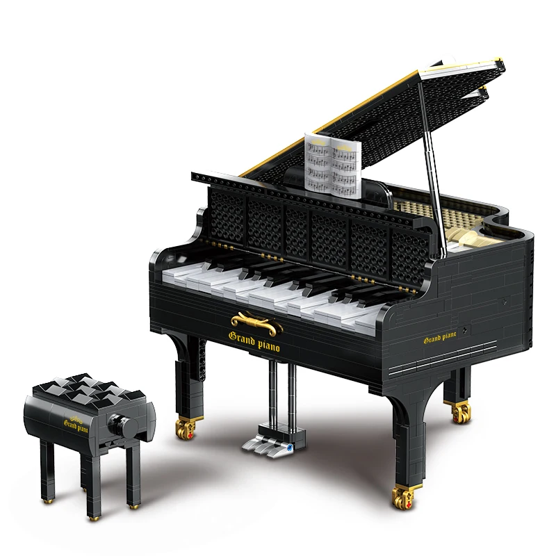 

Yeshin Creative APP Control Toys The 21323 Playble Grand Piano Set Assembly Model Building Blocks Bricks Kids Christmas Gifts