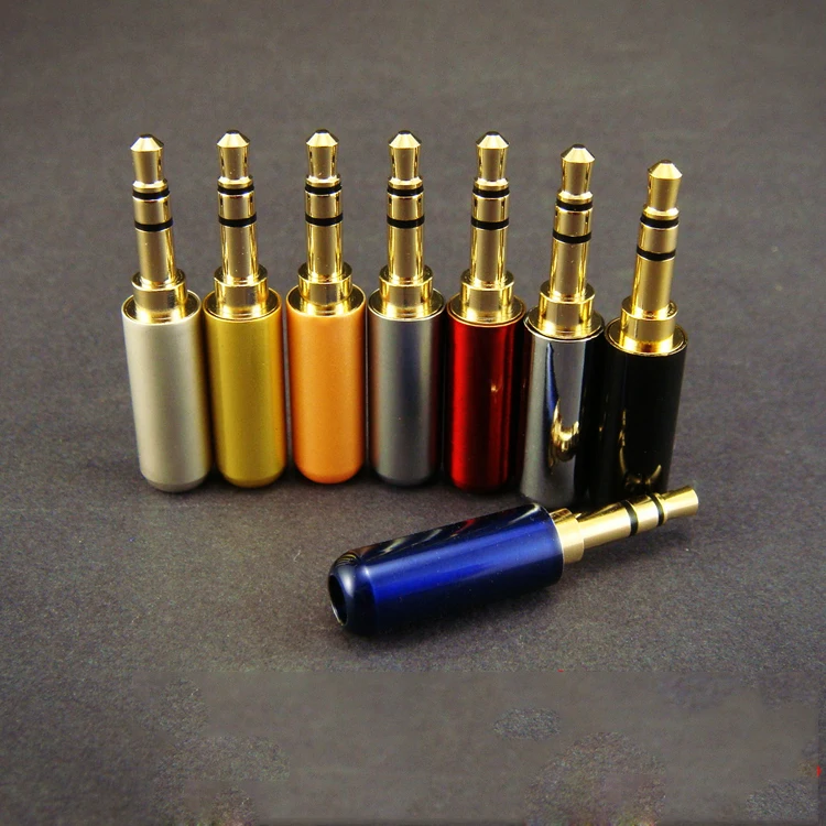 free shipping 20pcs 3 poles RCA Connector 3 5mm jack Audio Connector 3 5mm audio plug Stereo Headphone adater