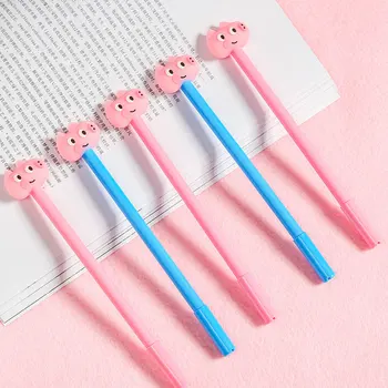 

Cute pig students neutral pen , simple creative animal signature gel pen , office supplies