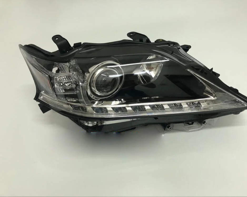 Динамический светодиодный DRL 1 шт. 2012~ г. Автомобильный bupmer головной светильник forLexus RX270 RX350 RX450 головной светильник автомобильные аксессуары противотуманные фары rx350