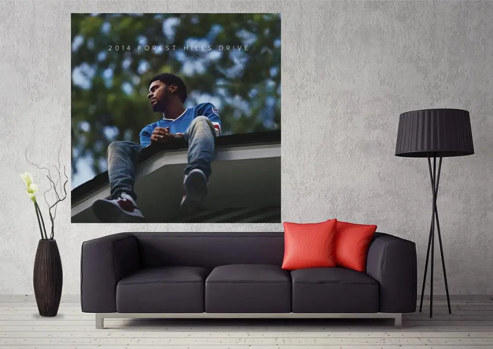J Cole No Role Modelz Music Album Cover Poster Art Canvas Print Wall Art Home Decor Painting Calligraphy Aliexpress