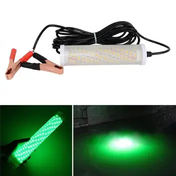 

Underwater Fish Trap Light 99 Beads Super Bright LED Fishing Lamp With Battery Clip Waterproof Switch Night Fishing Light