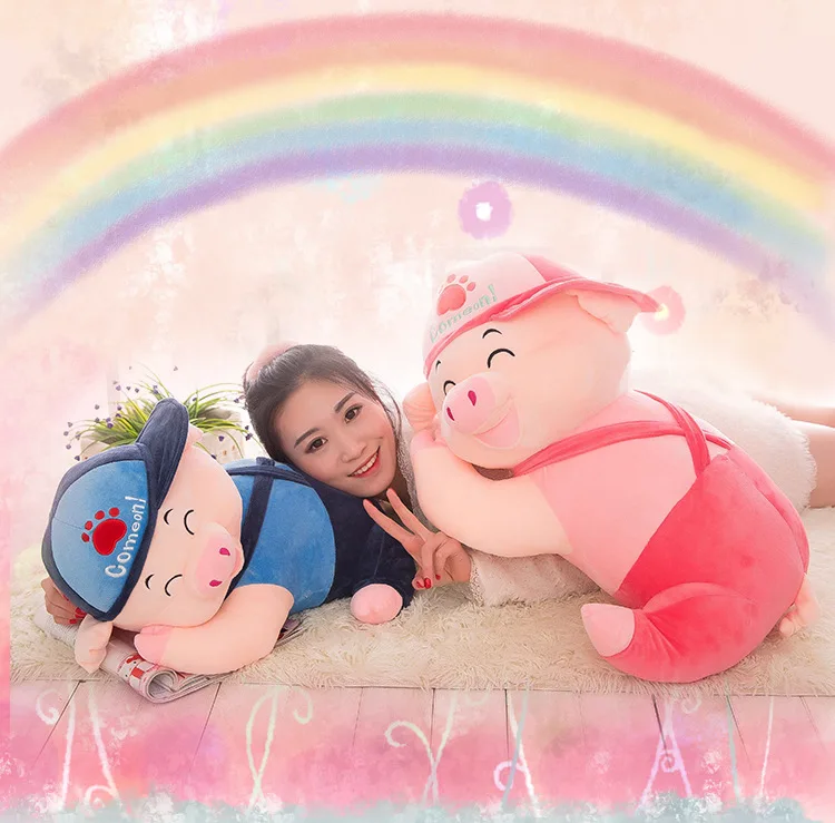 Мультфильм животных McDull свинья Серии Кукла Подушка плюшевая свинья свадебный подарок на день рождения