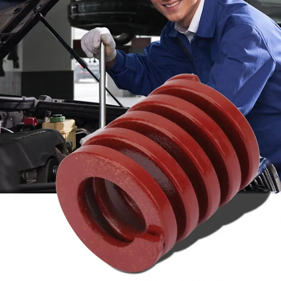

2Pcs/set OD 30mm ID 15mm Medium Load Mould Die Spring Red Long 35mm 40mm 50mm 60mm 70mm 80mm 90mm 100mm 125mm 150mm Hot Sale