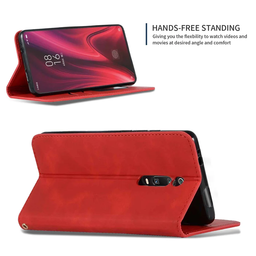 Магнитный флип-чехол для Xiao mi Red mi Note 8, 7, 6, 8 T, mi 9 Se, Xao mi 9t Pro, роскошный кожаный чехол-бумажник для карт, Xio mi Red mi K20 Pro, 7, 7a