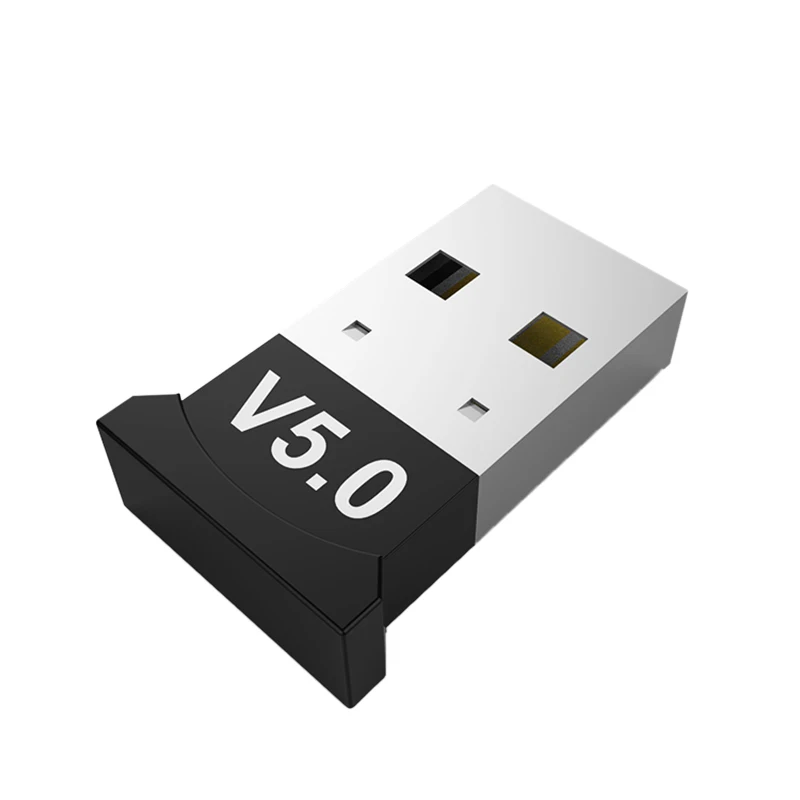 Красный USB Bluetooth V5.0 адаптер ключ для PS4 компьютера ПК мышь Aux аудио Bluetooth 5,0 музыкальный приемник с динамиком передатчик - Цвет: Красный