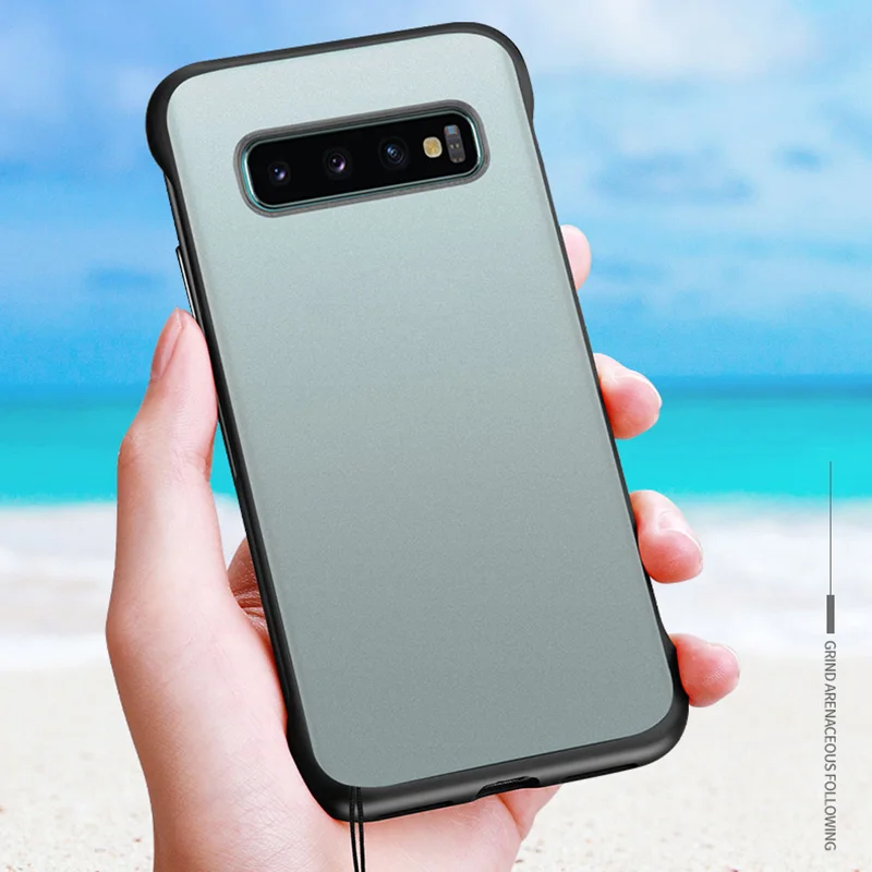 Borderless дизайн подходит к Samsung Borderless Ультратонкий матовый защитный чехол из ТПУ HSJ-19