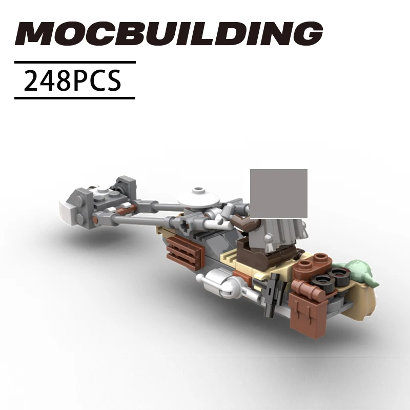 Star Movie MOC speeder bike Space Wars MOC building block Set compatible Figures Assembly Model Puzzle collection Bricks toys 6 H1bf8c07e10d54d69bde2ae9f3f0abc8eU