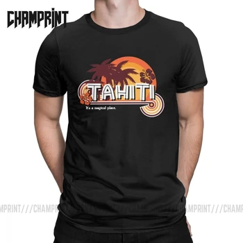 

Men's Agents Of Shield Tahiti It's A Magical Place T Shirts Cotton Clothing Unique Short Sleeve Tee Shirt Gift Idea T-Shirts