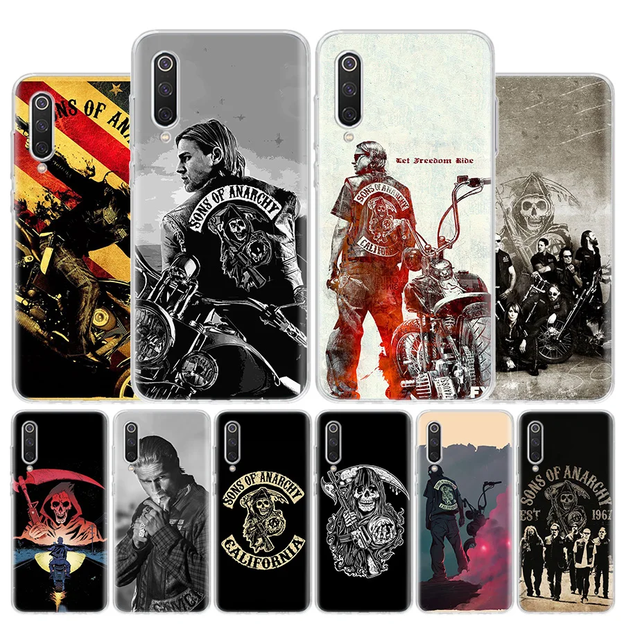 American TV Sons of Anarchy Phone Case For Xiaomi Redmi Note 10 11 10S 9S 8T 9T 9A 9C 9 Pro 8 8A 7 7A 6 6A K20 Fundas Coque | Мобильные
