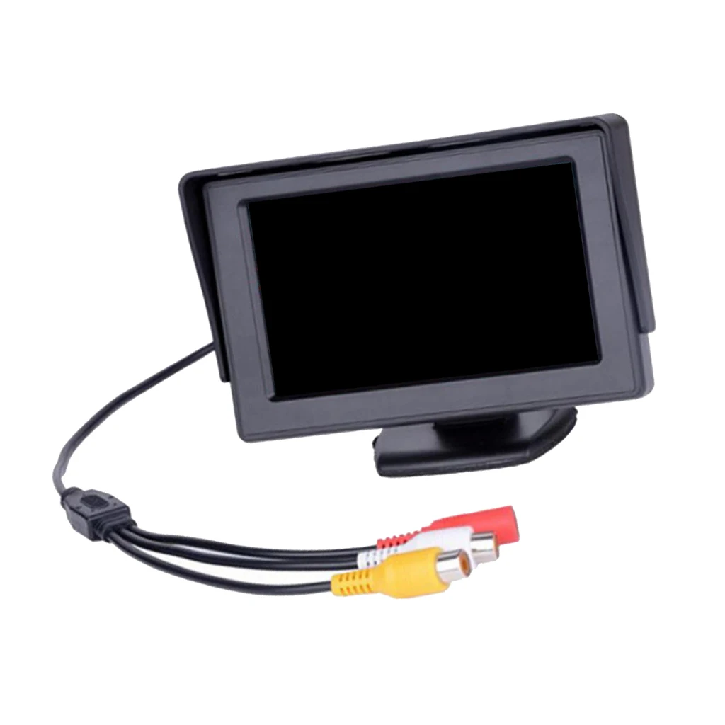4.3 '' TFT-LCD Integrated Display With Black Reverse Camera Parking System