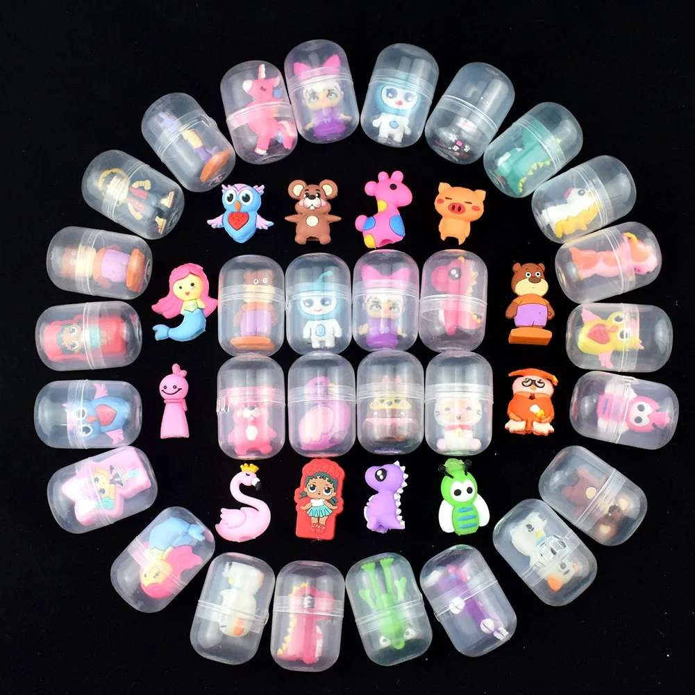 5-15 piezas de bolas redondas de estilo de dibujos animados, regalo sorpresa para niños, bebés, invitados a la fiesta de cumpleaños, regalo, recuerdo, rellenos de piñata, juguetes pequeños