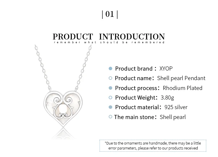 2021 New Trend 925 Sterling Silver LOVE Hip-hop Jewelry Gifts Retro Oval Natural Precious Pearl Shell Pendant Necklace for Woman