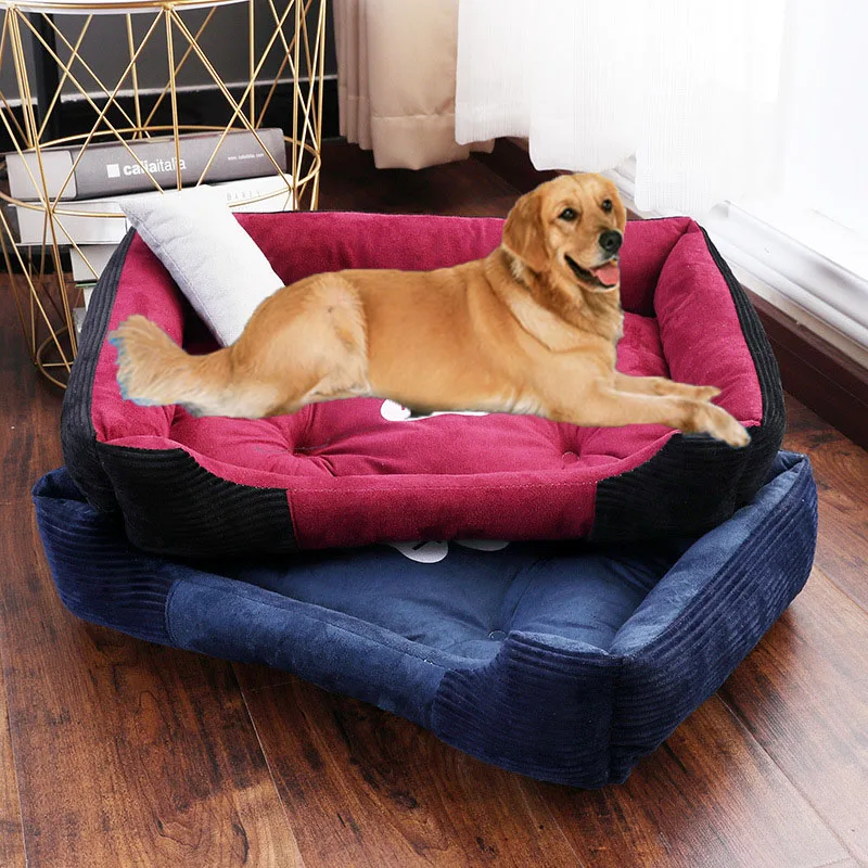 

Pet Mat Dog Beds Waterproof Bottom for Small Medium Large Dogs Hand washable Warm Cat Bed House Kennel Sofa Blanket Products