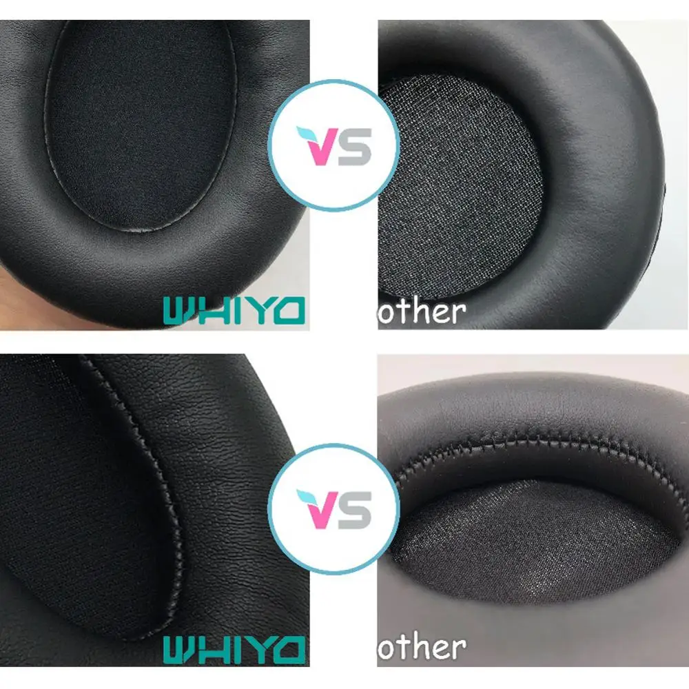 Almofada para Orelha Copos para Muffes de Ouvido Par de Almofadas de Substituição para Fone de Ouvido Par de Almofadas para Papagaio 1 por Philips Whiyo Unissex 1 1.0 - Image 5
