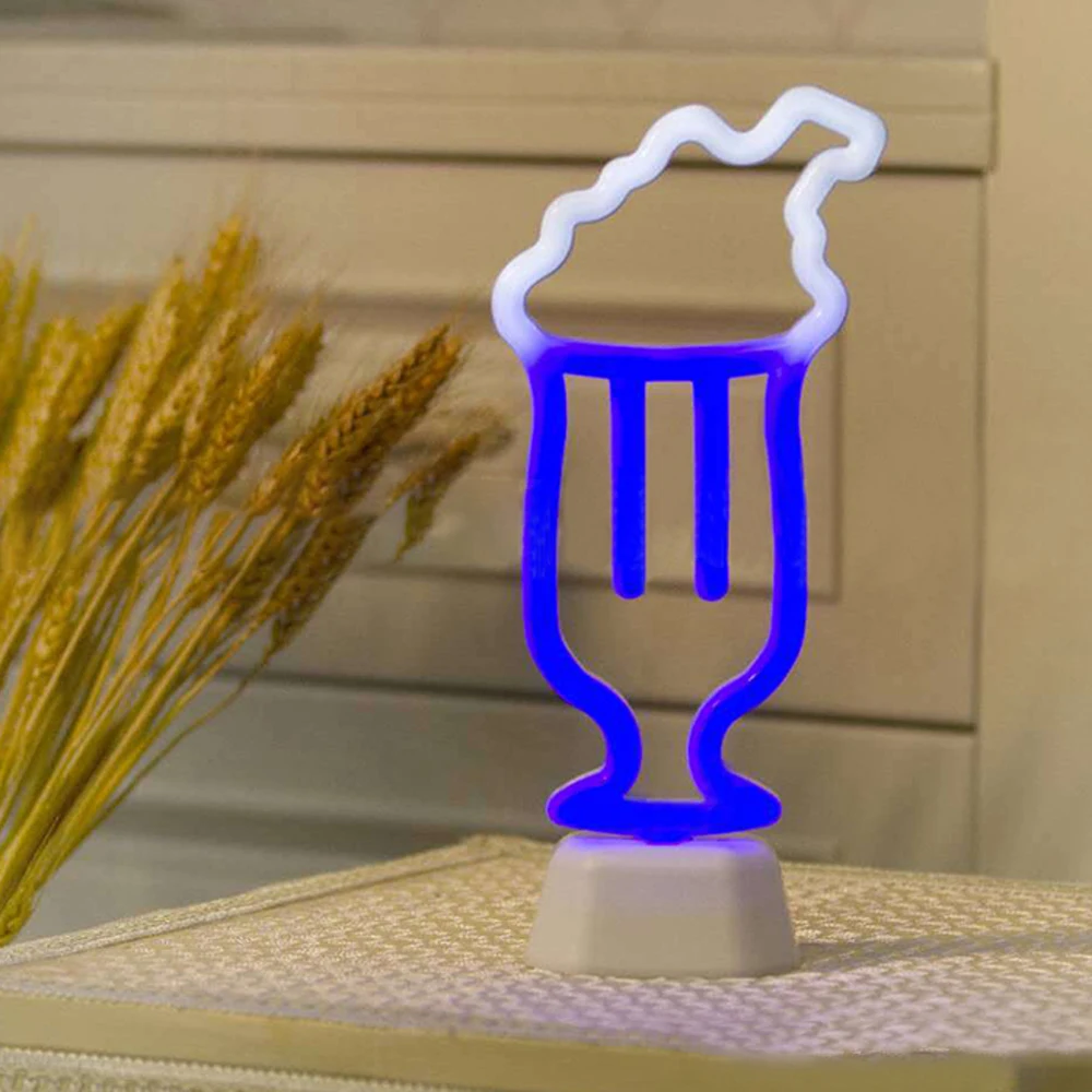 Led Neon Sign Light Colorful Halloween Bat Candy Neon Lamp Holiday Xmas Party Wedding Decor Kids Room Decoration Night Lamp 6