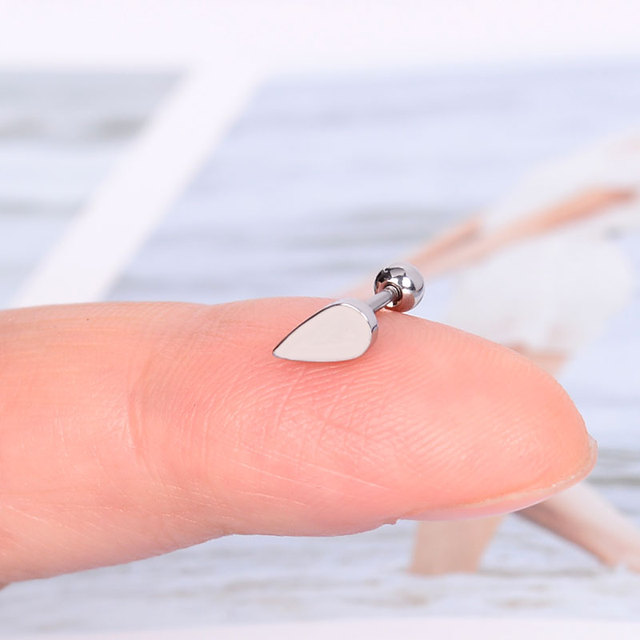 Stainless Steel Mini Stud Earrings Butterfly Snake Stars Helix Cartilage Tragus Labret Lobe Ear Piercing Jewelry