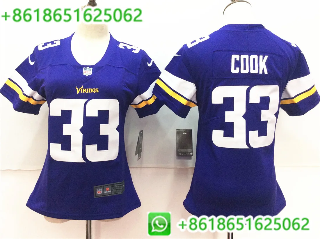 AS PICTURE Женский свитер из Миннесоты Стефон диггз Adam thilen Harrison Smith Dalvin Cook для женщин - Цвет: AS PICTURE