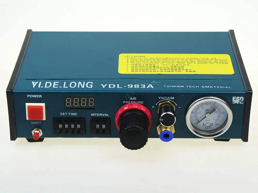 ZB983A 220V Semi-Automatic Glue Dispenser Liquid Controller Drip