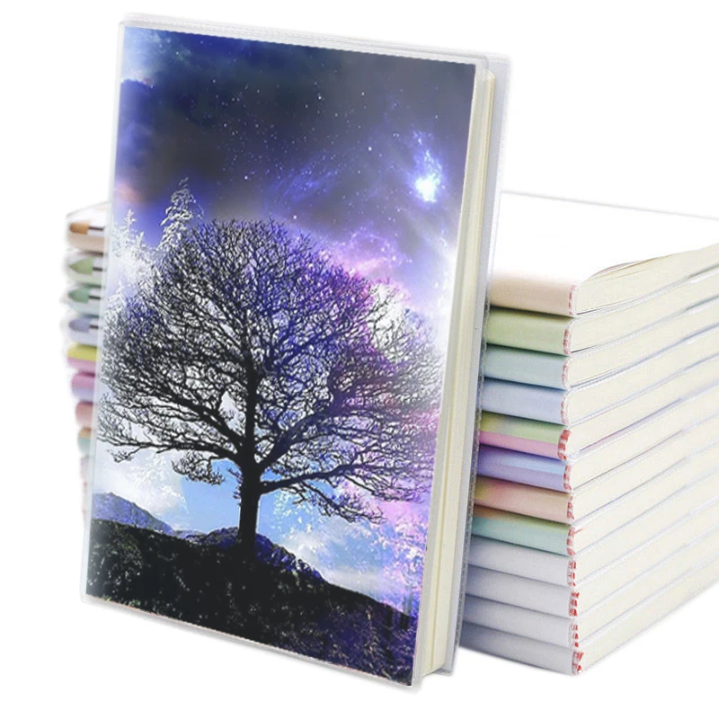 Tree Of Life Notebook Faith Belief Thick Notepad Supernatural Plant Note Book Writing Pad Breastfeed Plant Necklace Mother Gift