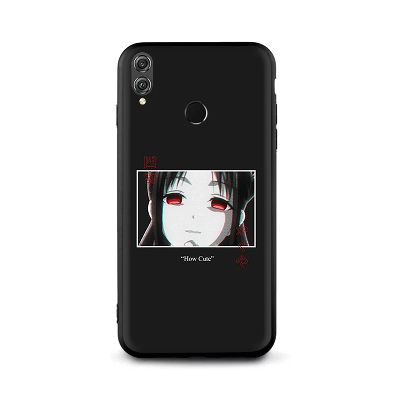 EWAU Japanese Anime Aesthetic Friend Silicone phone case for Huawei Honor 6A 7A Pro 7C 7X 8X 8 9 Note 10 Lite view 20 9X Pro - Color: B9