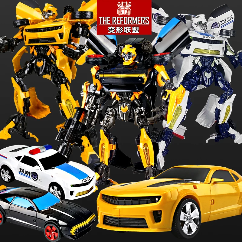 Ручной работы король конг 5 Bumblebee автомобиль динозавр Робот Модель мальчик подлинный 4 - Цвет: 4