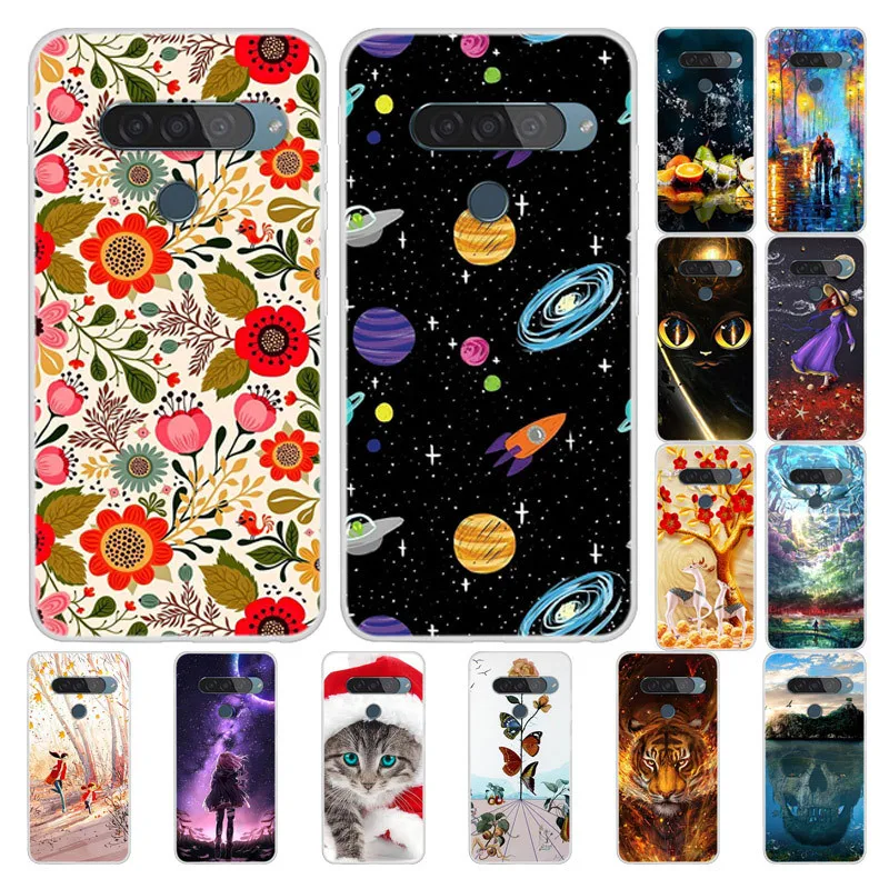 Для LG G8s чехол ThinQ мультфильм Лев Любовь Мягкий силиконовый для G8 Coque S g8s G 8 Чехол