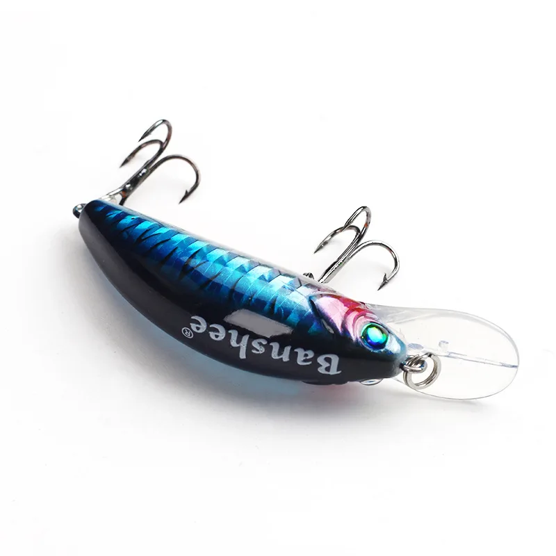 Crankbait рыболовная приманка 45 мм 4 7 г плавающая воблер черная блесна на щуку