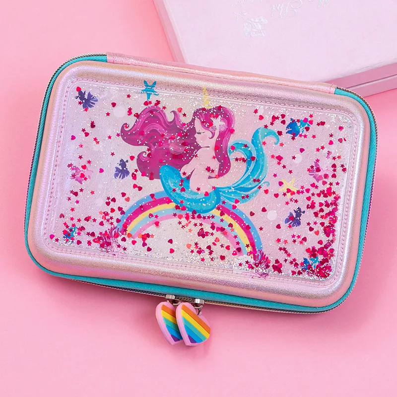 Чехол для карандашей большой емкости милый многофункциональный чехол школьные