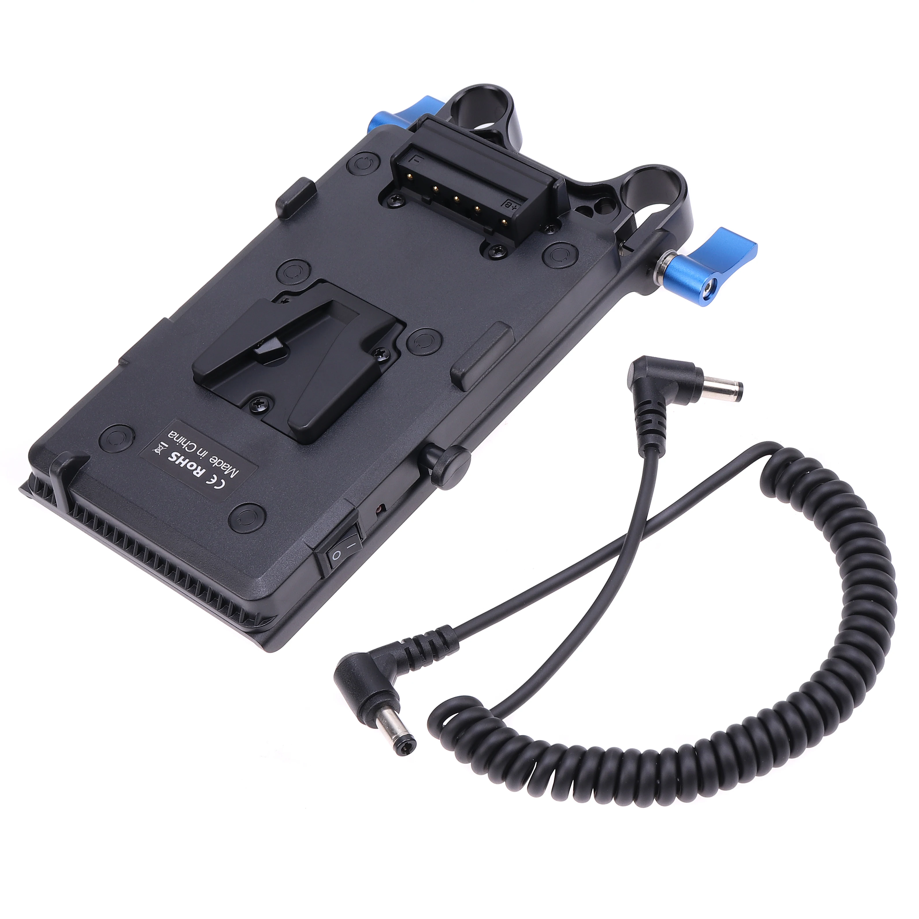 FOTGA V-Lock D-tap Battery Plate Adapter V Mount Plate for Broadcast SLR HD camera