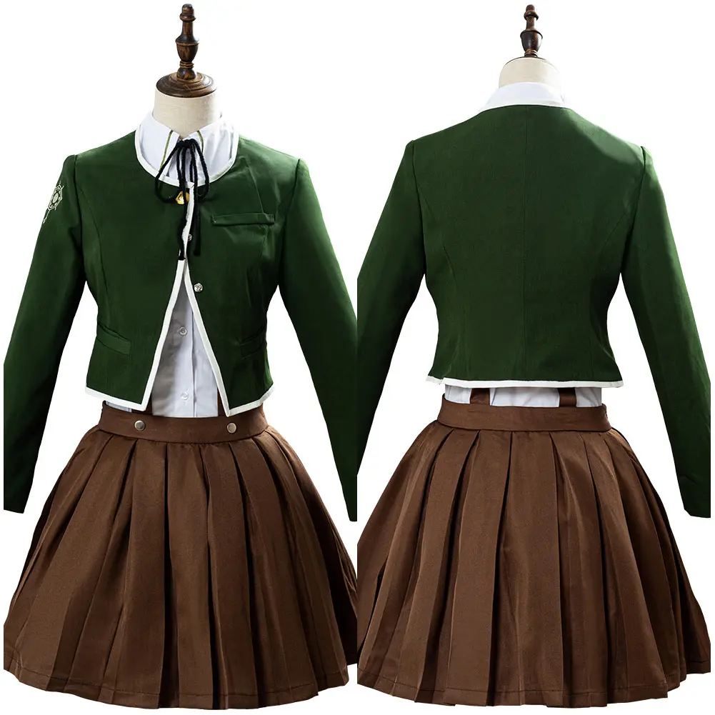 GLEST Chihiro Fujisaki Cosplay Costume Outfit Halloween School Uniform Jacket Skirt Dress for Women Girls