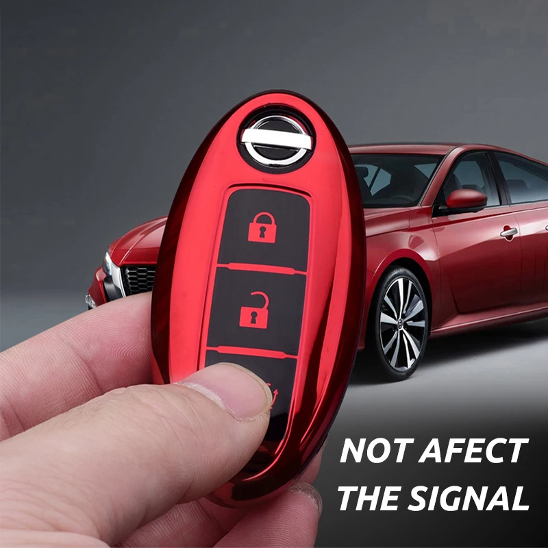 Soft TPU Car Remote Key Case Cover Shell for Nissan Qashqai X-Trail T32 T31 Juke J10 J11 Kicks Tiida Pathfinder Note for Infiniti