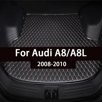 

Car trunk mat for Audi A8/A8L 2008 2009 2010 cargo liner carpet interior accessories cover