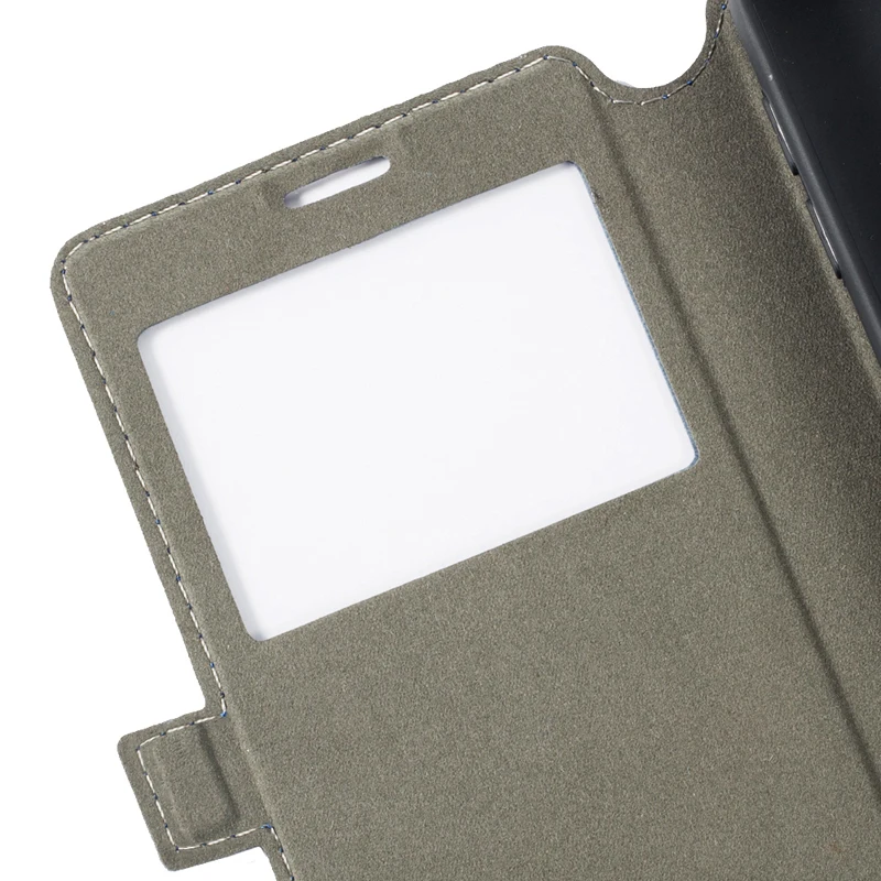Чехол для телефона из искусственной кожи для Blackview BV9500 чехол-книжка для Blackview BV9500 Pro Чехол-книжка с окошком для просмотра Мягкий ТПУ силиконовый чехол-накладка