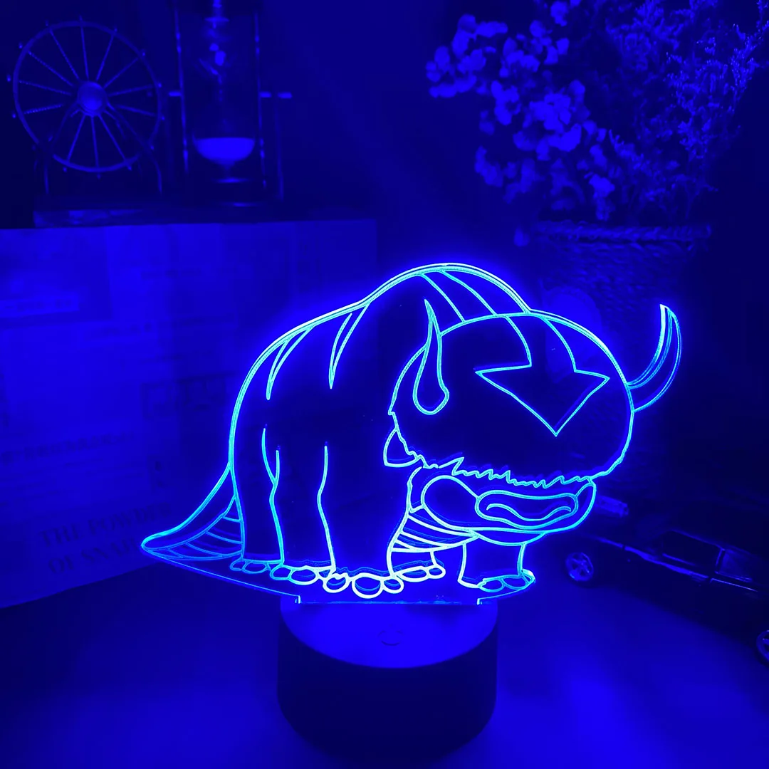 LED Anime Lamp Avatar The Last Airbender Figure Appa 3D Upwards Lighting Table Lamp Nightlight Kids Children's Bedside Decor|LED Night Lights| - AliExpress LED Anime Lamp Avatar The Last Airbender Figure Appa 3D Upwards Lighting Table Lamp Nightlight Kids Children's Bedside Decor|LED Night Lights| - AliExpress