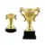 1PC 14.3 cm Plastic Trophy Kids Sports Competitions Award Toy with Base for School Kindergarten