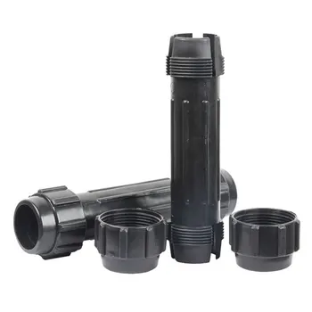 

2pcs Black Rubber Boat Paddle Connection Tube Pipe Diameter 28mm Universal Connector Boat Accessories Marine