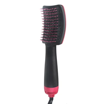 

ABS Hair Straightener Brush Home Travel Professional Electric Styling Tools Multifunctional One-Step Anti-scald Handheld Heating