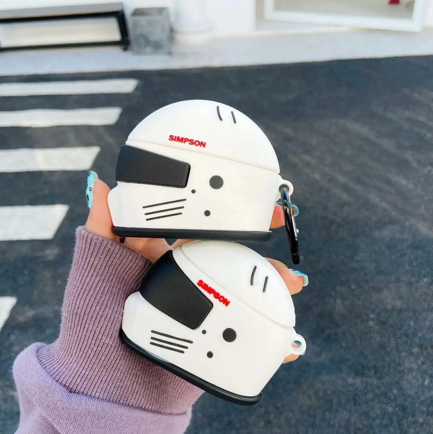 Bike Helmet Airpods Pro Under Motorcycle Helmet 3D Professional