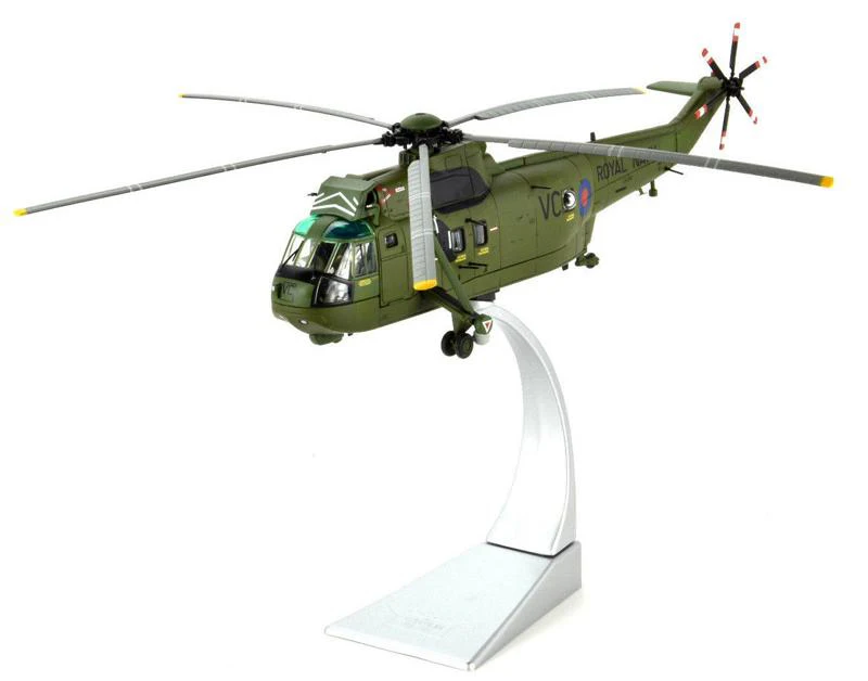 Прекрасный 1/72 Британский Королевский Темно-Синий HC. Mk 4 Вертолет 1982 Falklands войны a33421 сплав Коллекционная модель