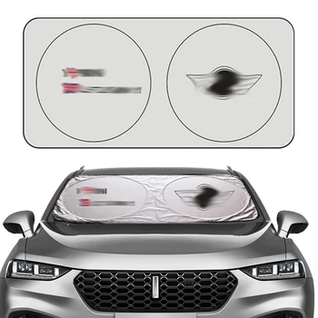 

Car Windshield Sunshade Window Sun Protector Auto Visor Covers For Mini Cooper One S JCW R52 R53 R55 R56 R60 R61 F54 F55 F60