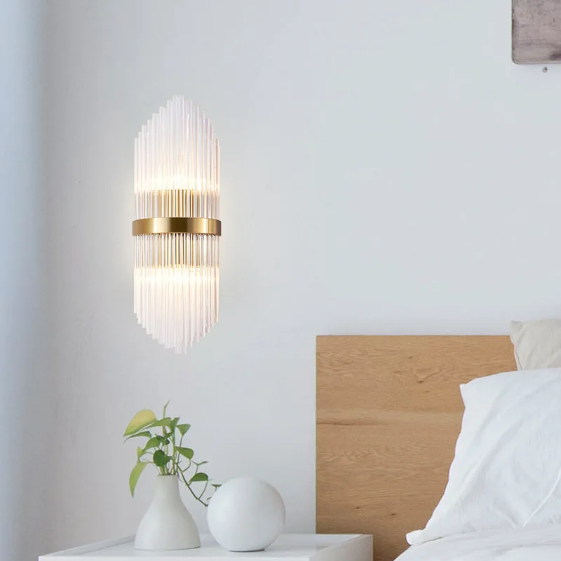 

modern bedroom light wood bedside bedroom living room luminaria de parede lampara pared