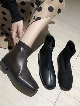 

Chelsea boots children 2019 autumn wild thin new net red Martin boots British wind ins short boots tide