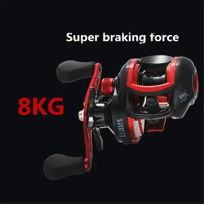 Lieyuwang 17 + 1BB 8 1: 1 кг МУЛЬТИПЛИКАТОРНАЯ катушка для ловли рыбы Carretilha de pesca Abu garcia