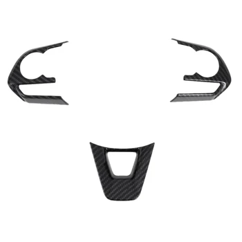 

For Toyota Rav4 Rav 4 2019 2020 Carbon Fiber Car Steering Wheel Protective Cover Trim Sticker Interior Accessories Styling